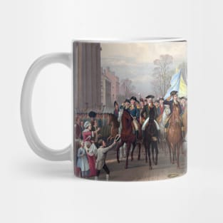 General Washington Enters New York Mug